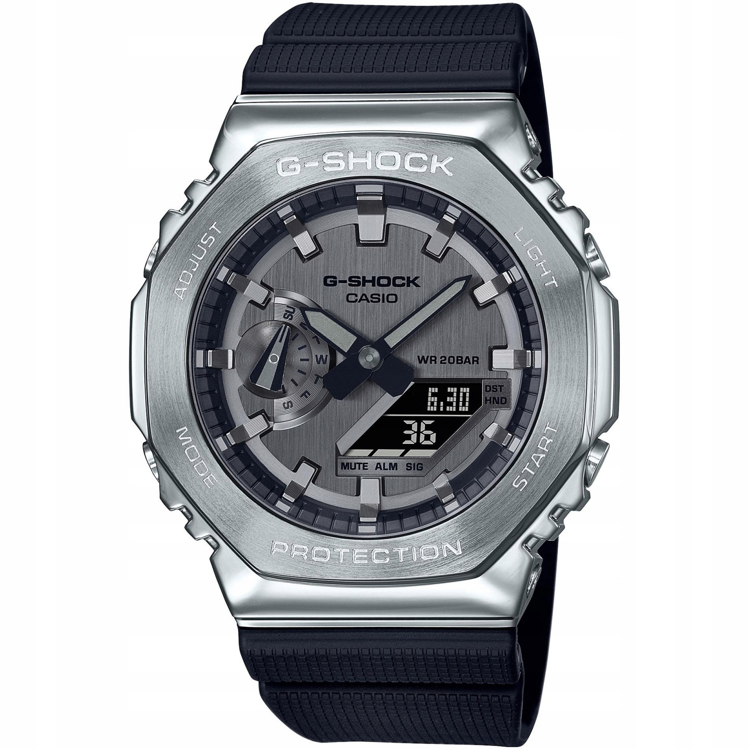Casio G-Shock GM-2100-1AER 200 m Černý