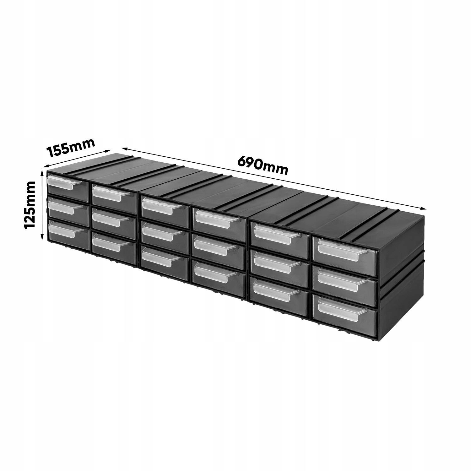 Szafka warsztatowa organizer 18 szufladek modułów Marka inna