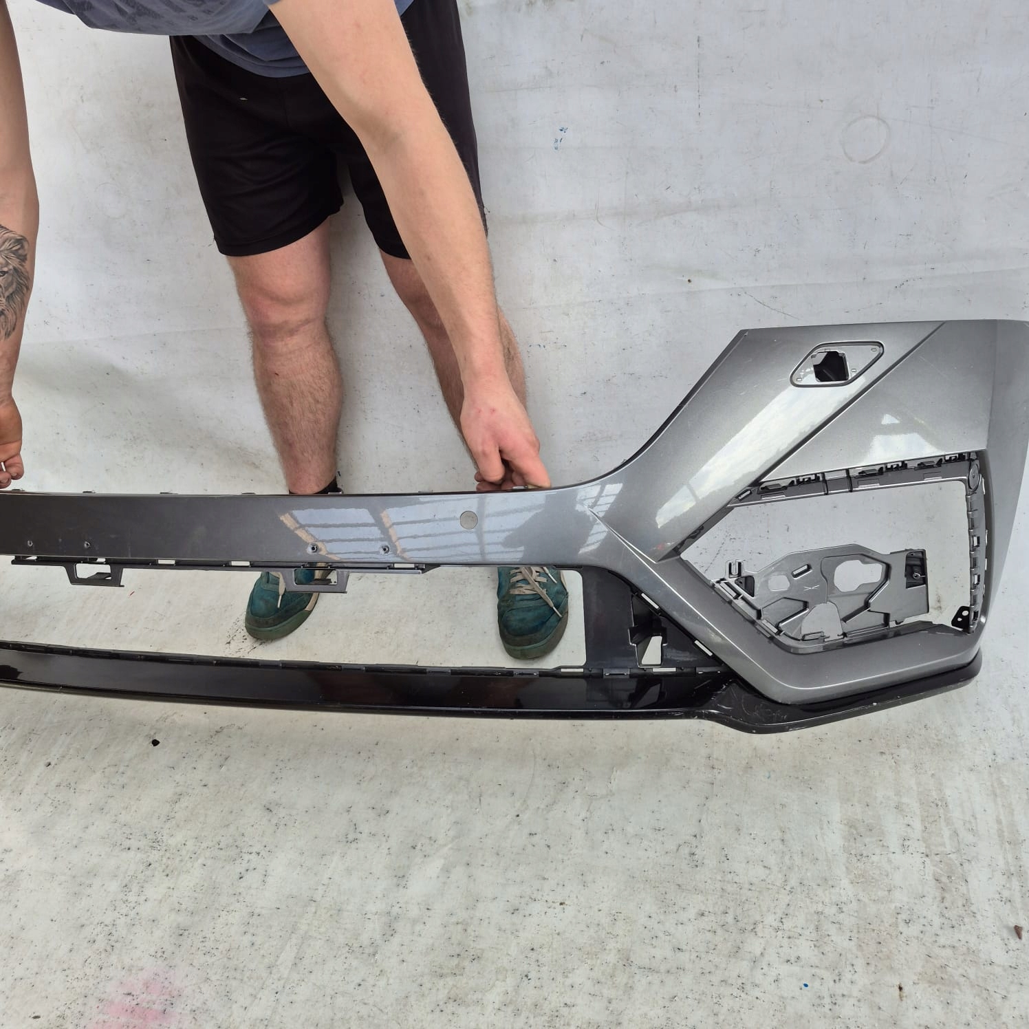 SKODA OCTAVIA IV 5E3 RS 20- bumper front front SPR 6PDC
