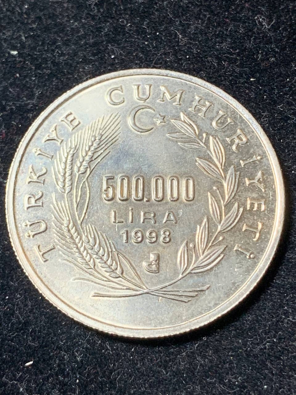 Turcja 500000 lirów 1998