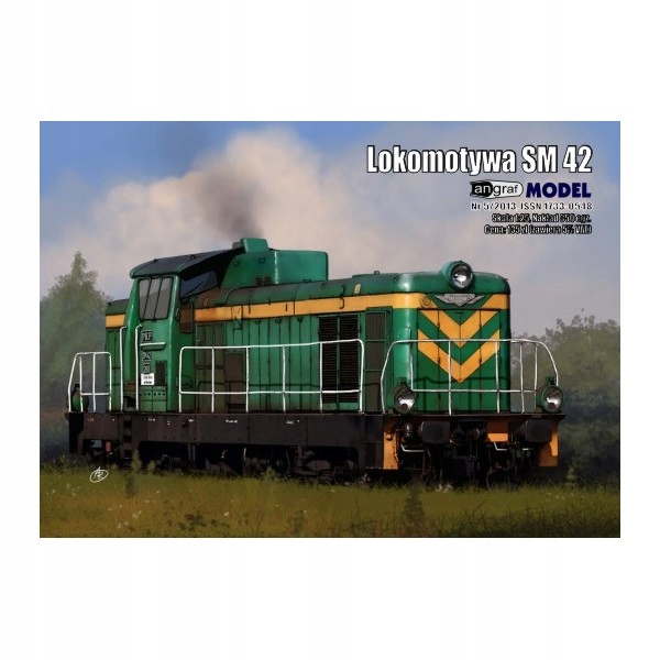 Angraf Model 5/2013 Lokomotiva Sm 42 1:25