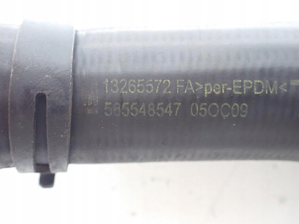 WĄŻ PRZEWÓD RURKA WODY 13265572 OPEL MERIVA II B 1.7 CDTi A17DTS 10R Wersja Europejska