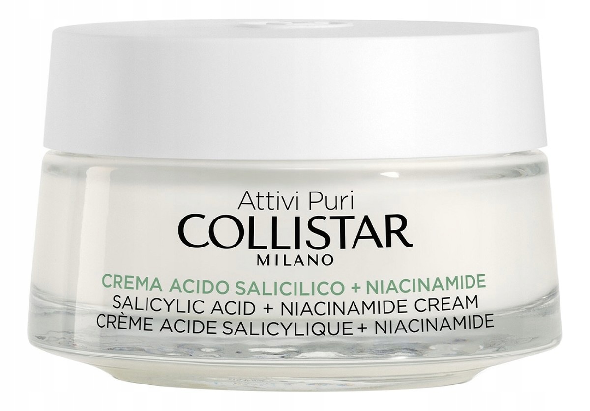 Collistar Attivi Puri Salicylic Acid+Niacinamide krém s kyselinou salicylovou