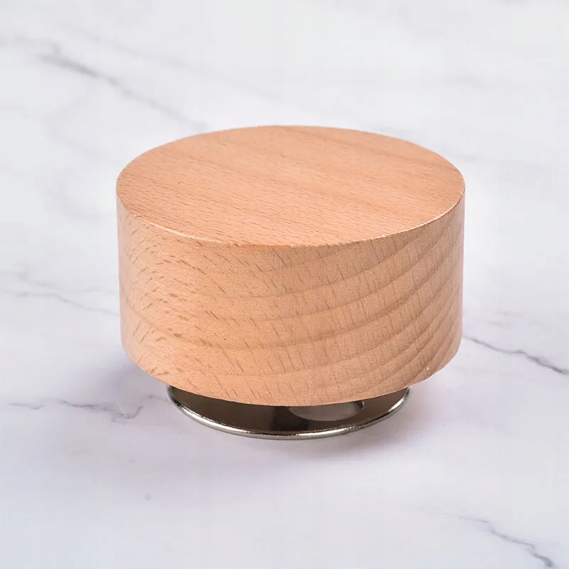 Wooden Music Box Round Rotating Octagonal Box Crea Marka Inna