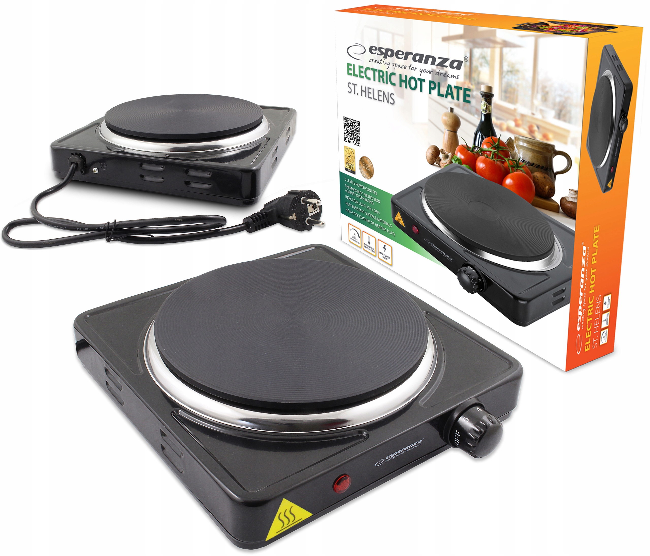 

Kuchenka Elektryczna Jednopalnikowa Na Prąd Mocna