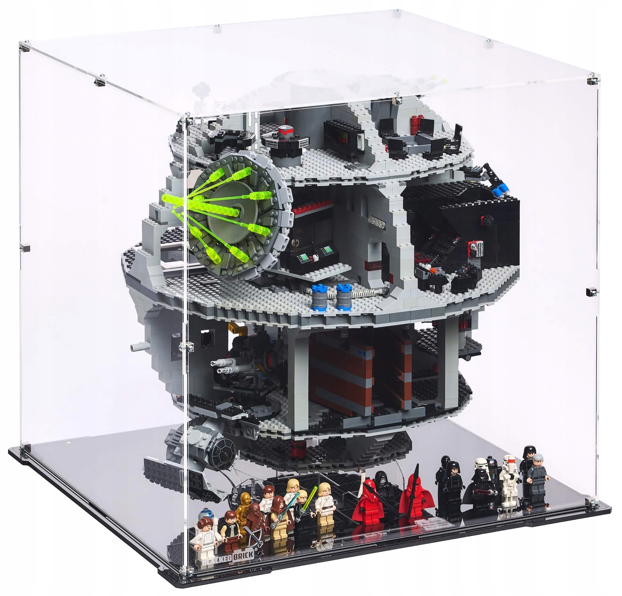 Vitrína Blacked Brick pre Lego 75159 Star Wars Hviezda smrti