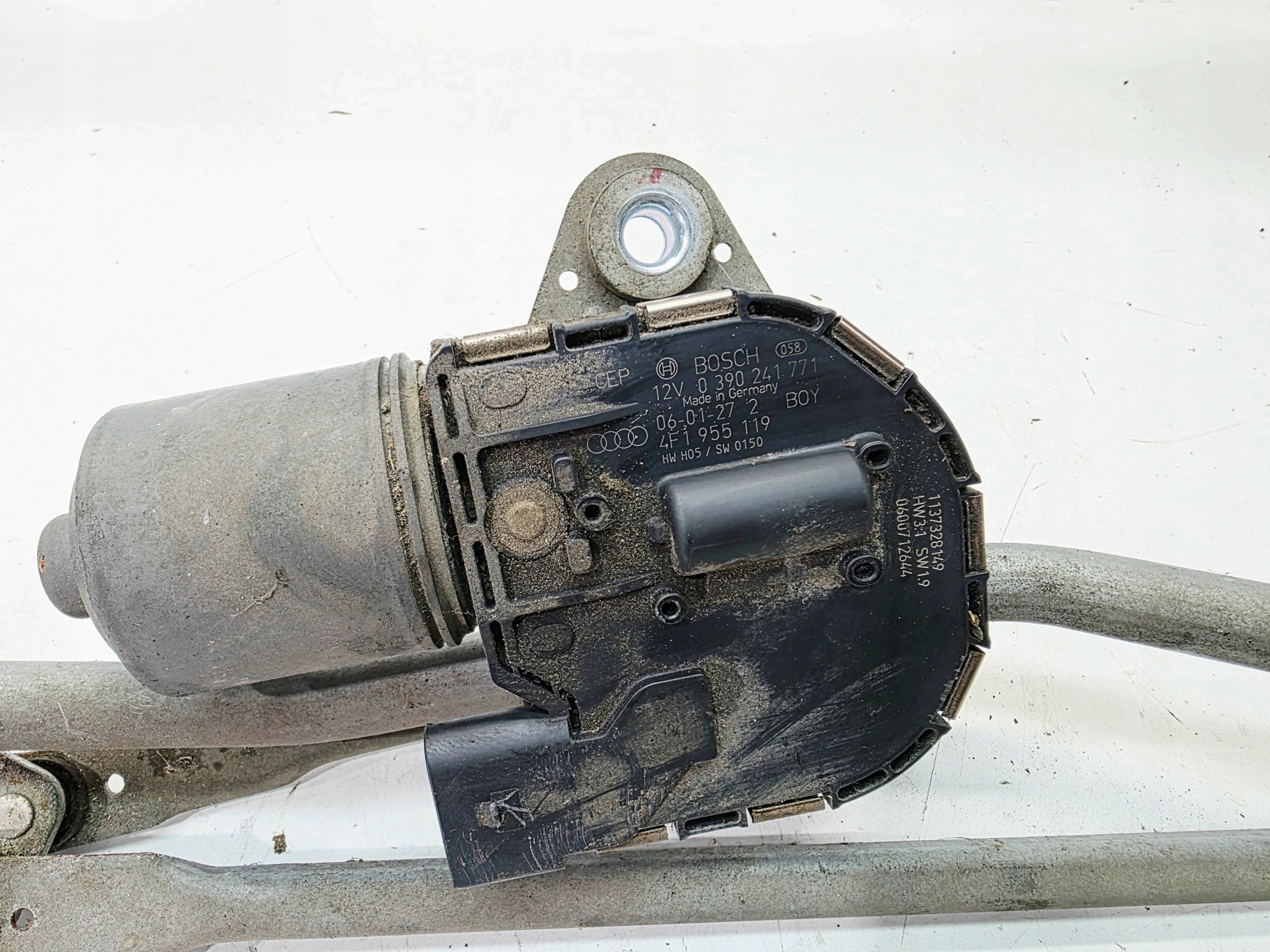mechanism engine of wipers front AUDI A6 C6 4F1955119 4F1955023B