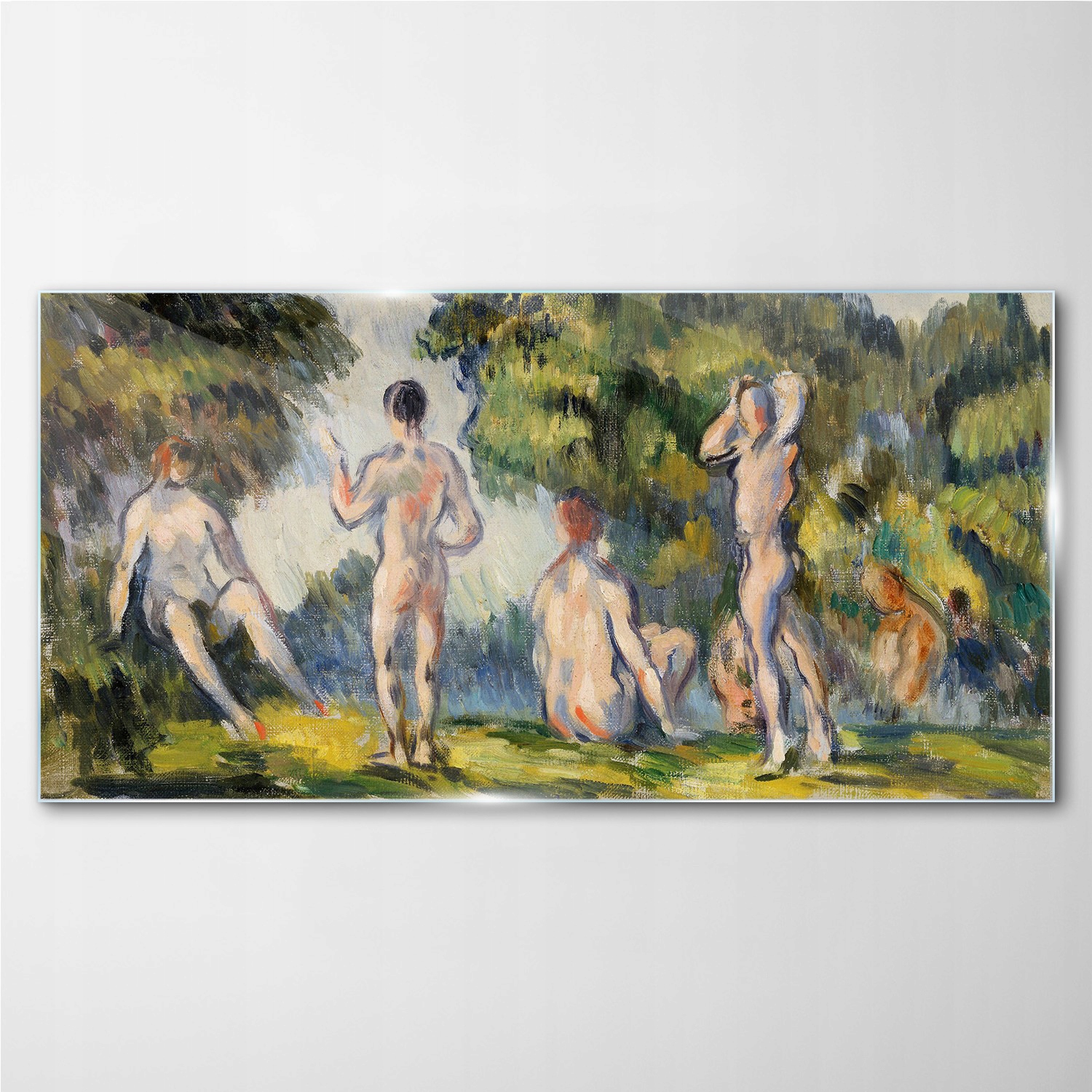 

Obraz na ścianę szklany Postacie woda 100x50 cm
