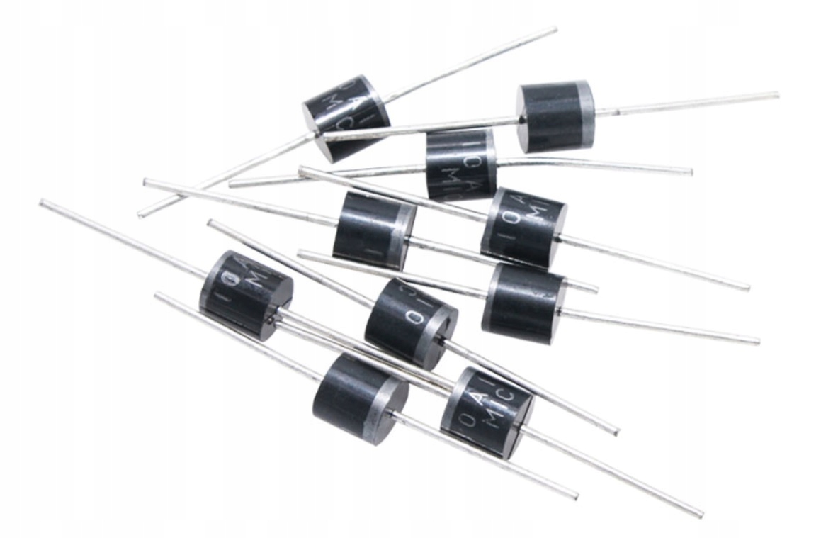 

Dioda prostownicza 10A 1000V Orginał MIC 10 Sztuk