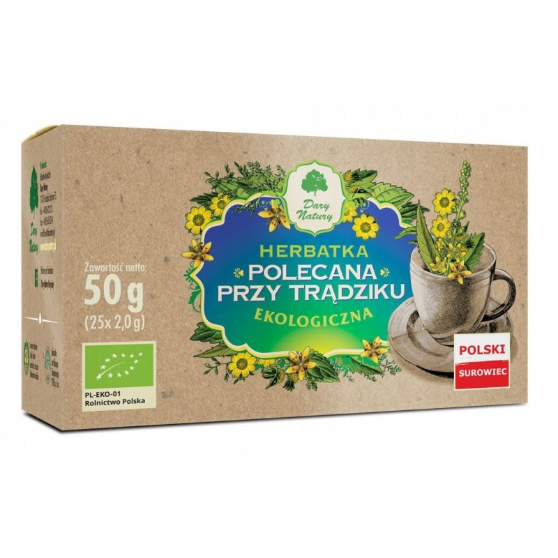 Dary Natury Čaj doporučený při akné Bio (25 x 2 g) 50 g