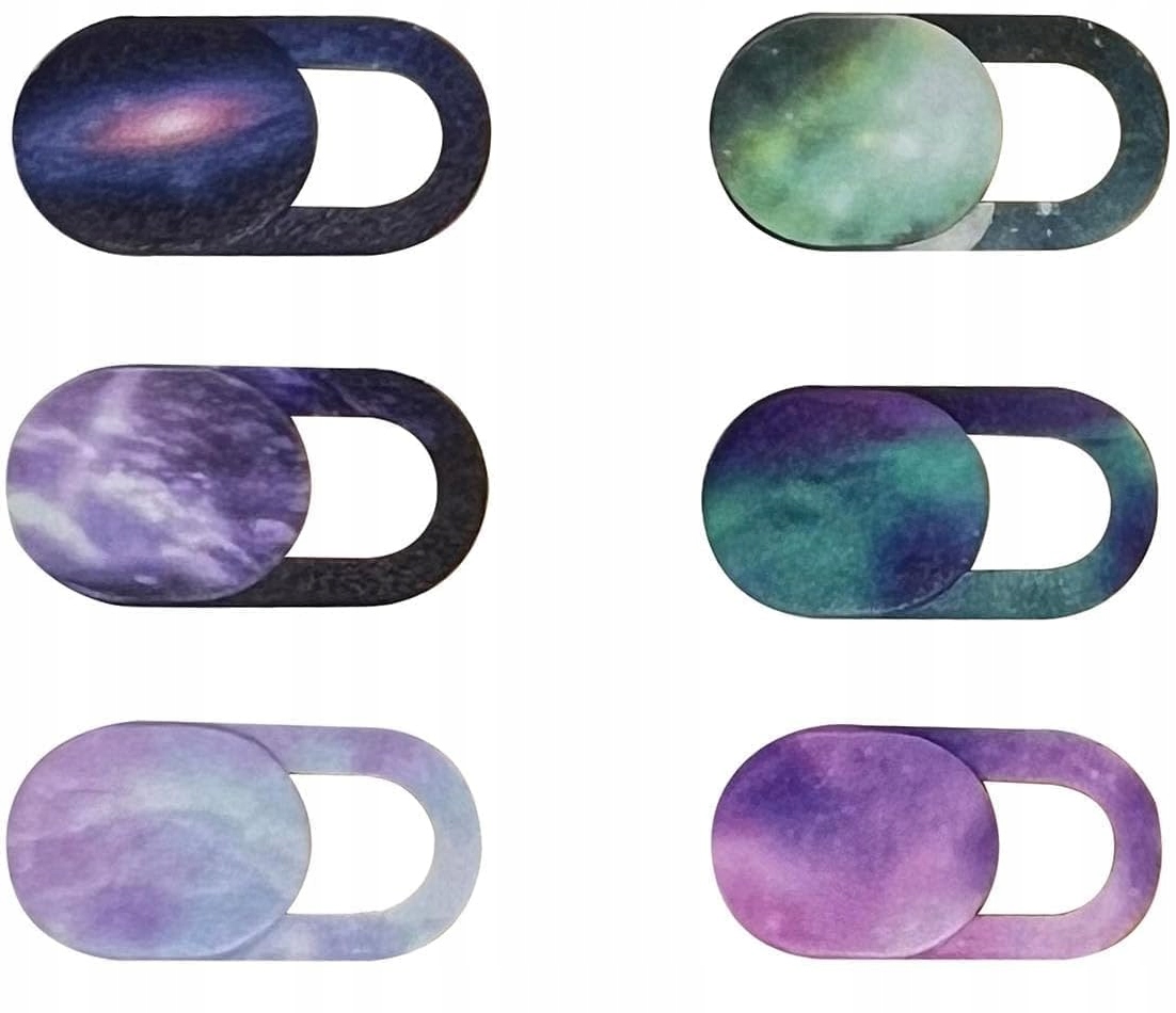 ZAŚLEPKA ZASŁONA GALAXY KAMERY KAMERKI LAPTOPA KOMPUTERA JAKOŚĆ
