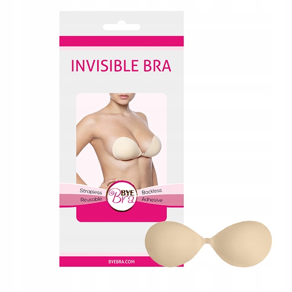 

Bye Bra Invisible Bra Cup B Cielisty Akcesoria Bie
