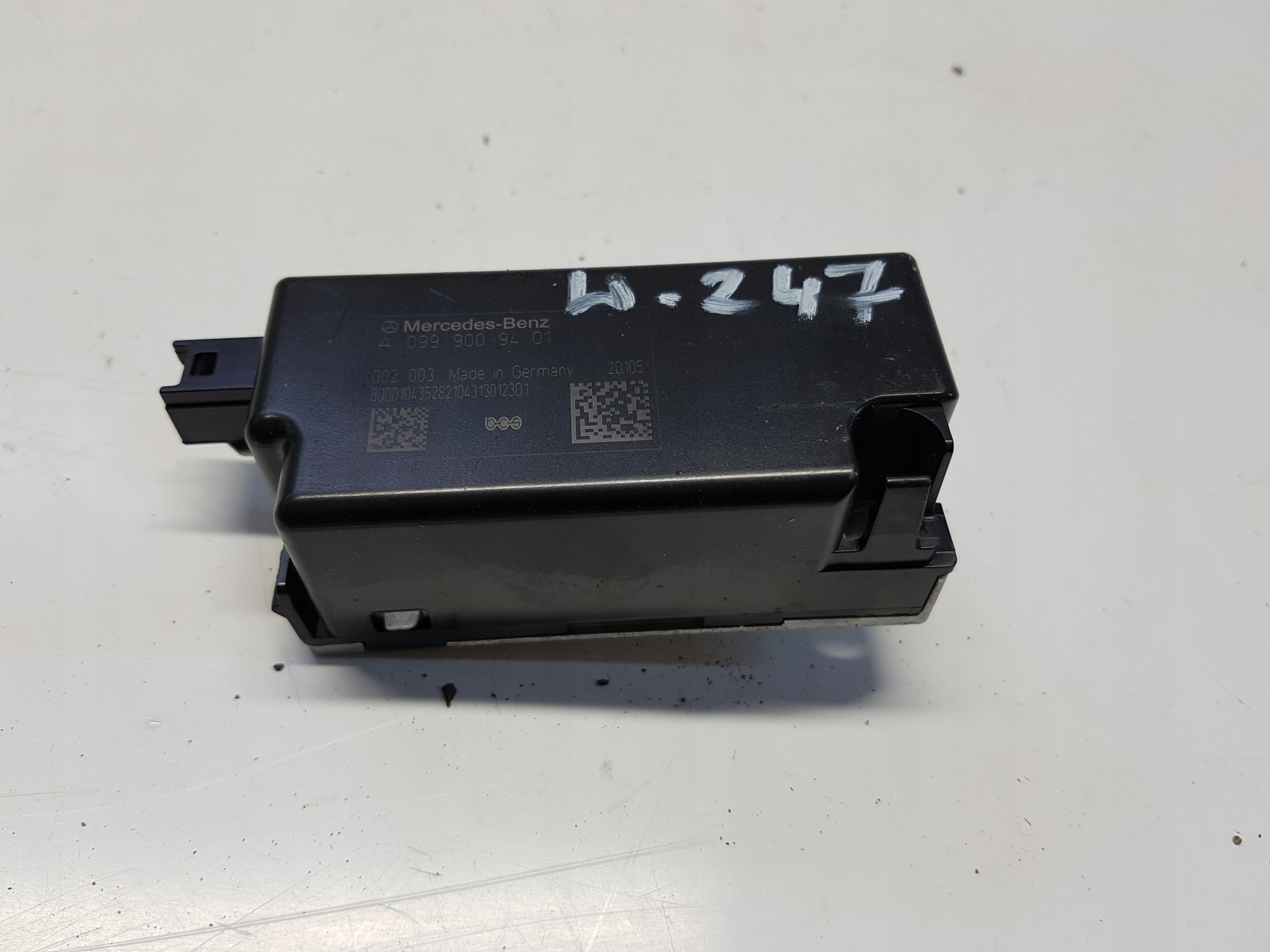 MERCEDES w247 blocking steering wheel steering wheel