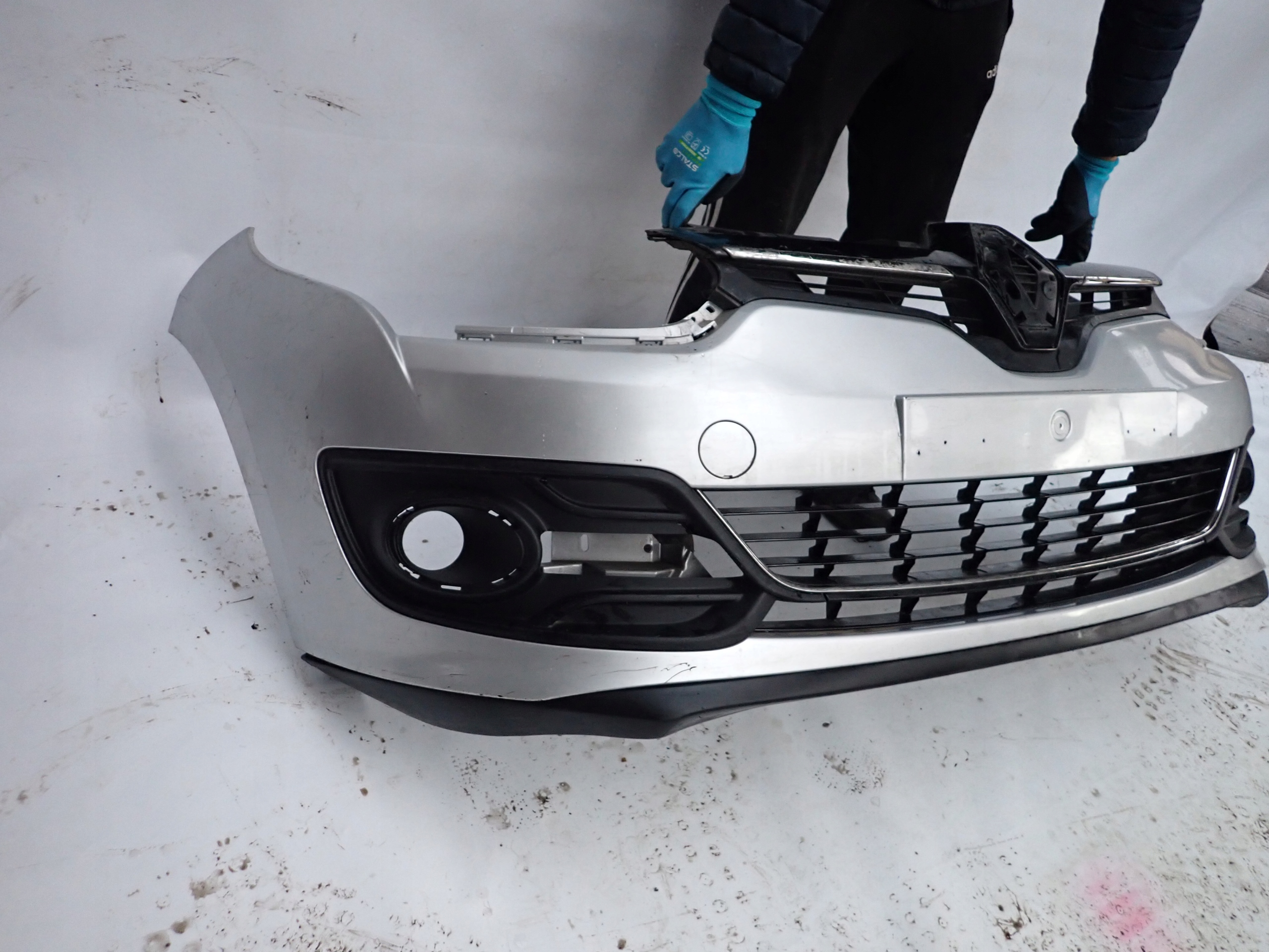 RENAULT MEGANE III 3 LIFT 13-16 bumper front front
