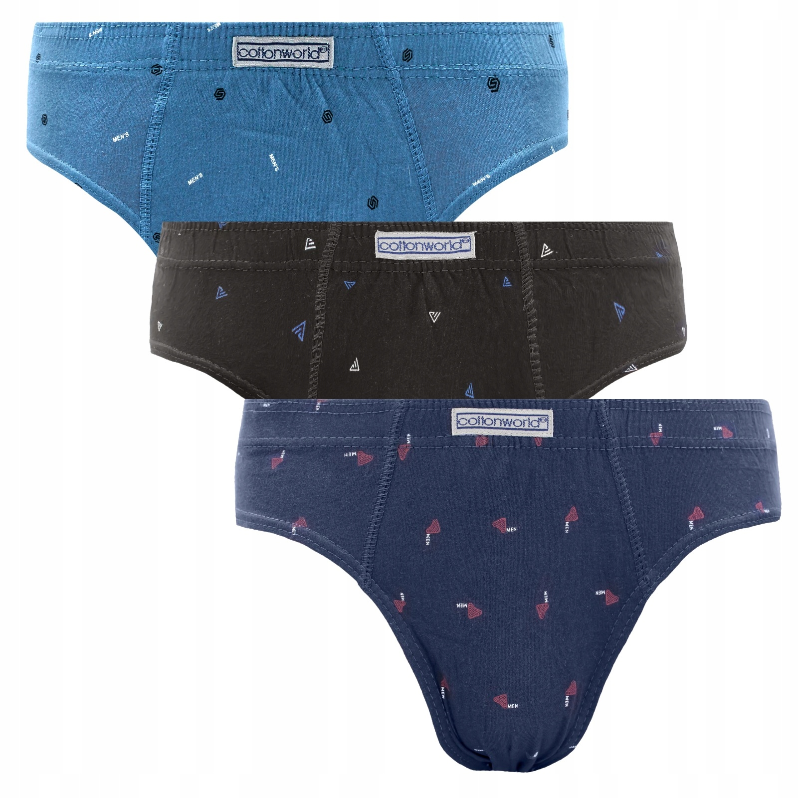 

3x Slipy Bawełniane Męskie Bawełna 100% Rozm. 4XL