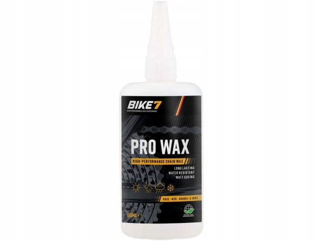 Wosk smar olej do łańcucha rowerowego Pro Wax 150 ml na każdą pogodę
