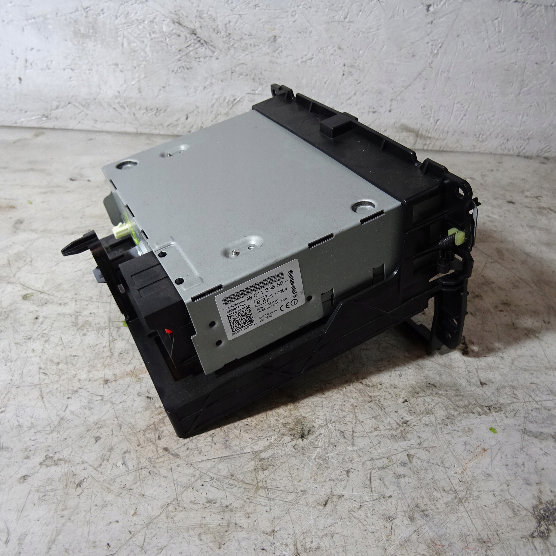 CITROEN C4 II RADIO 9801189580