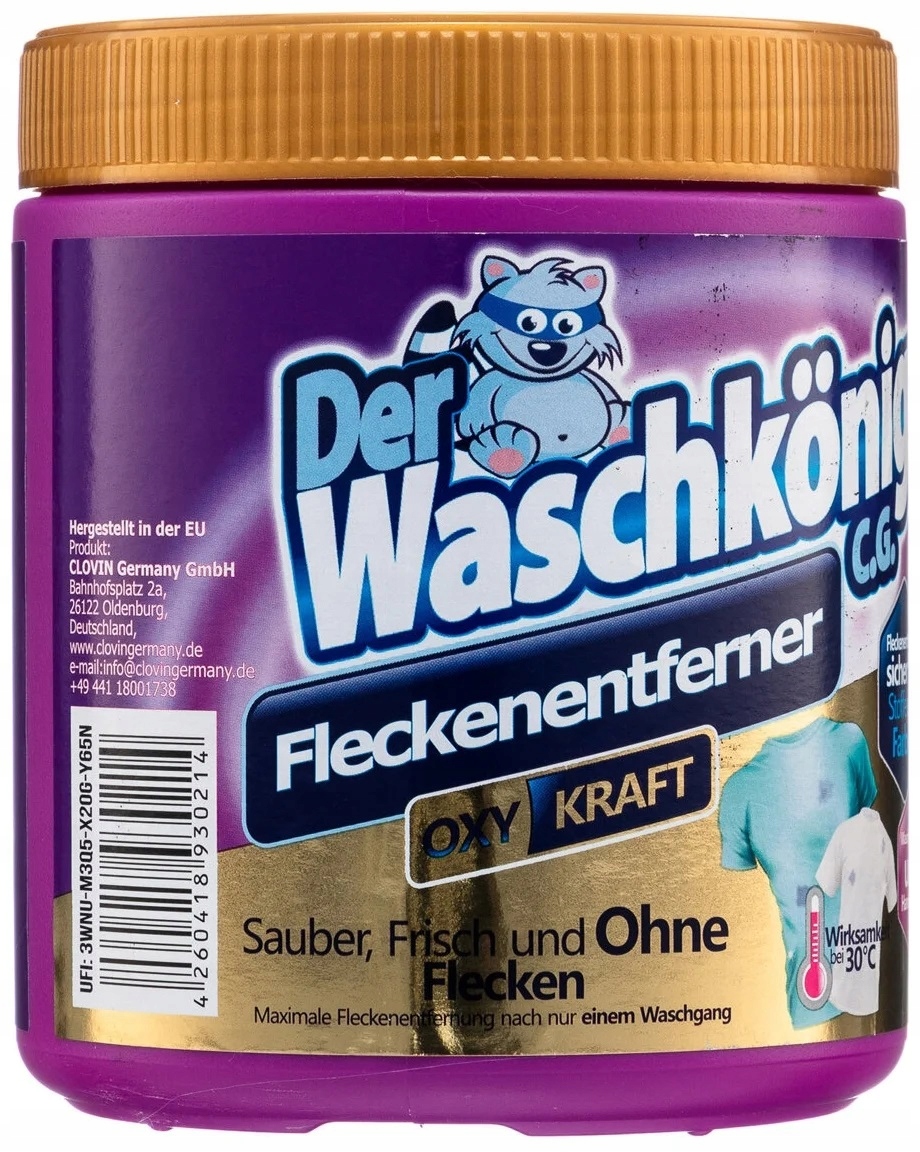 Der Waschkonig Tlenowy Odplamiacz 750 g DE — 6