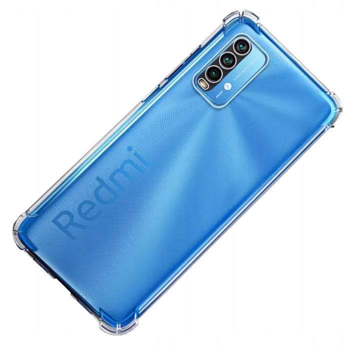Etui Silikonowe Pancerne Bezbarwne do Xiaomi Redmi 9T