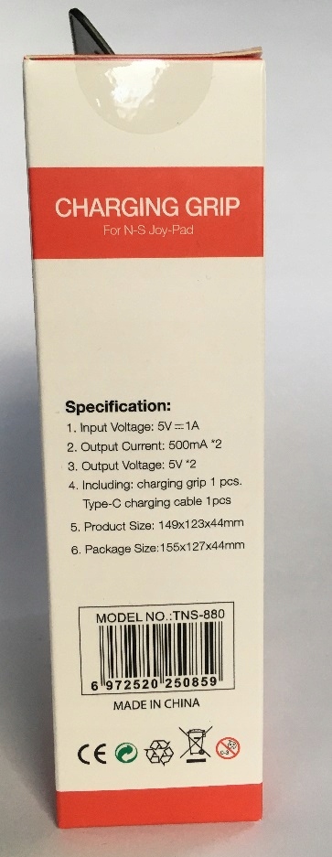 Stacja dokująca Uchwyt 2x Joy-Con N Switch Typ ładowarka