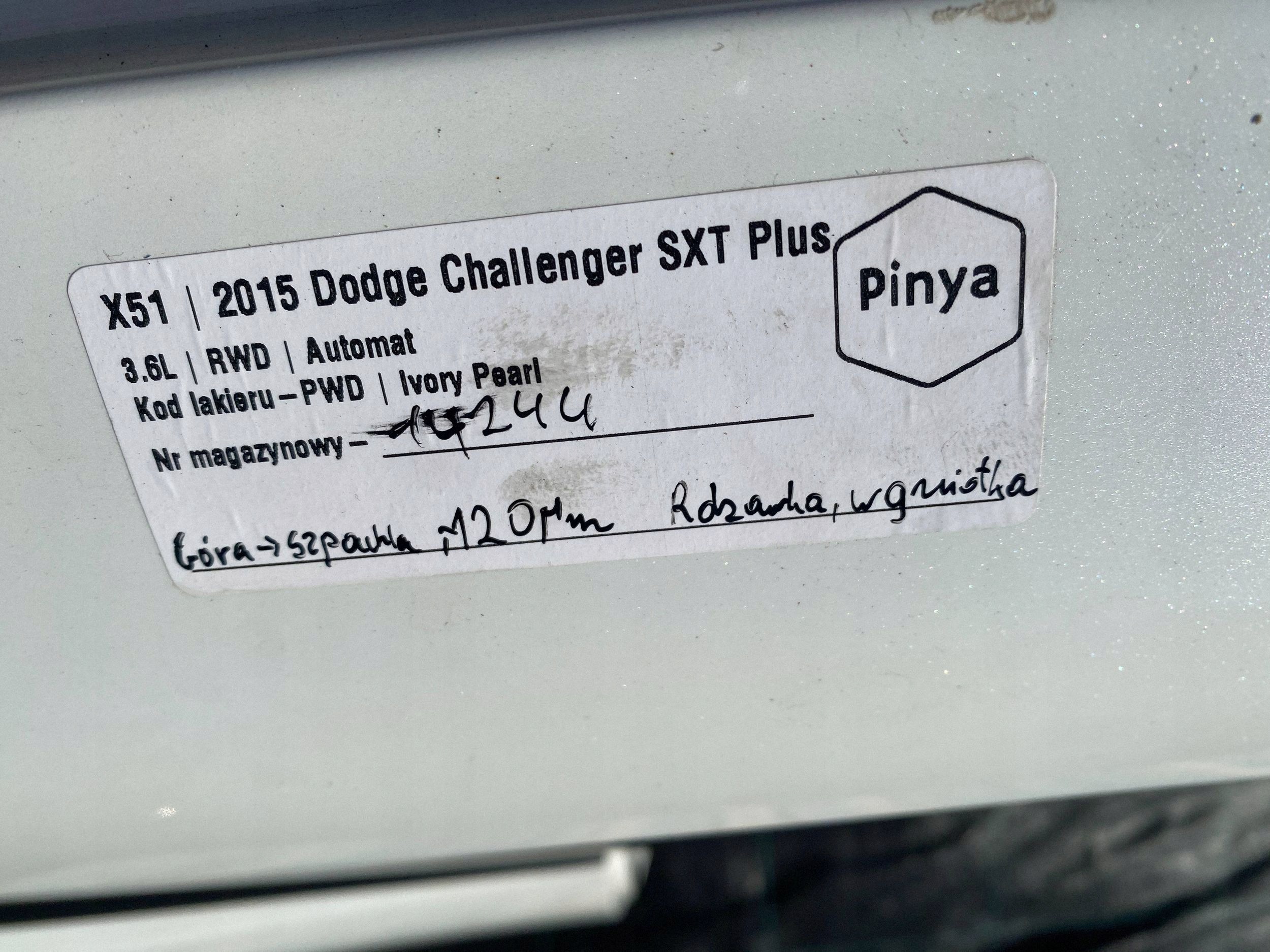 radhaus längsträger hinten rechts Dodge Challenger 2015