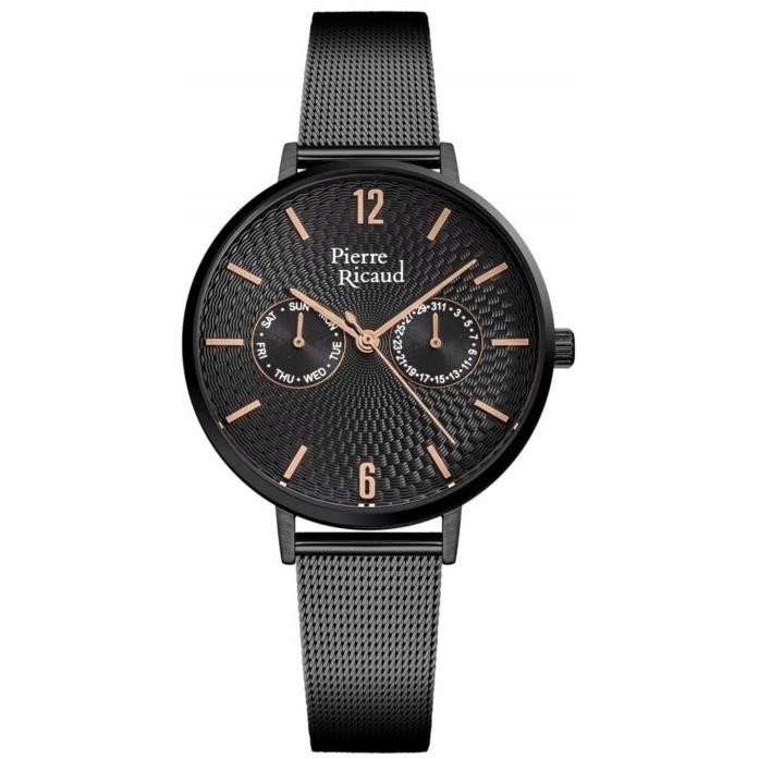 Dámské hodinky Pierre Ricaud P22110.B154QF černé