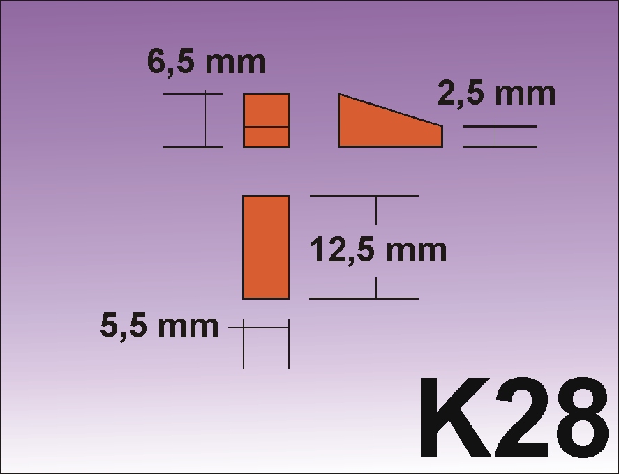 Aslan, Klocki, K28, Cegiełki, zestaw 50szt, cegła