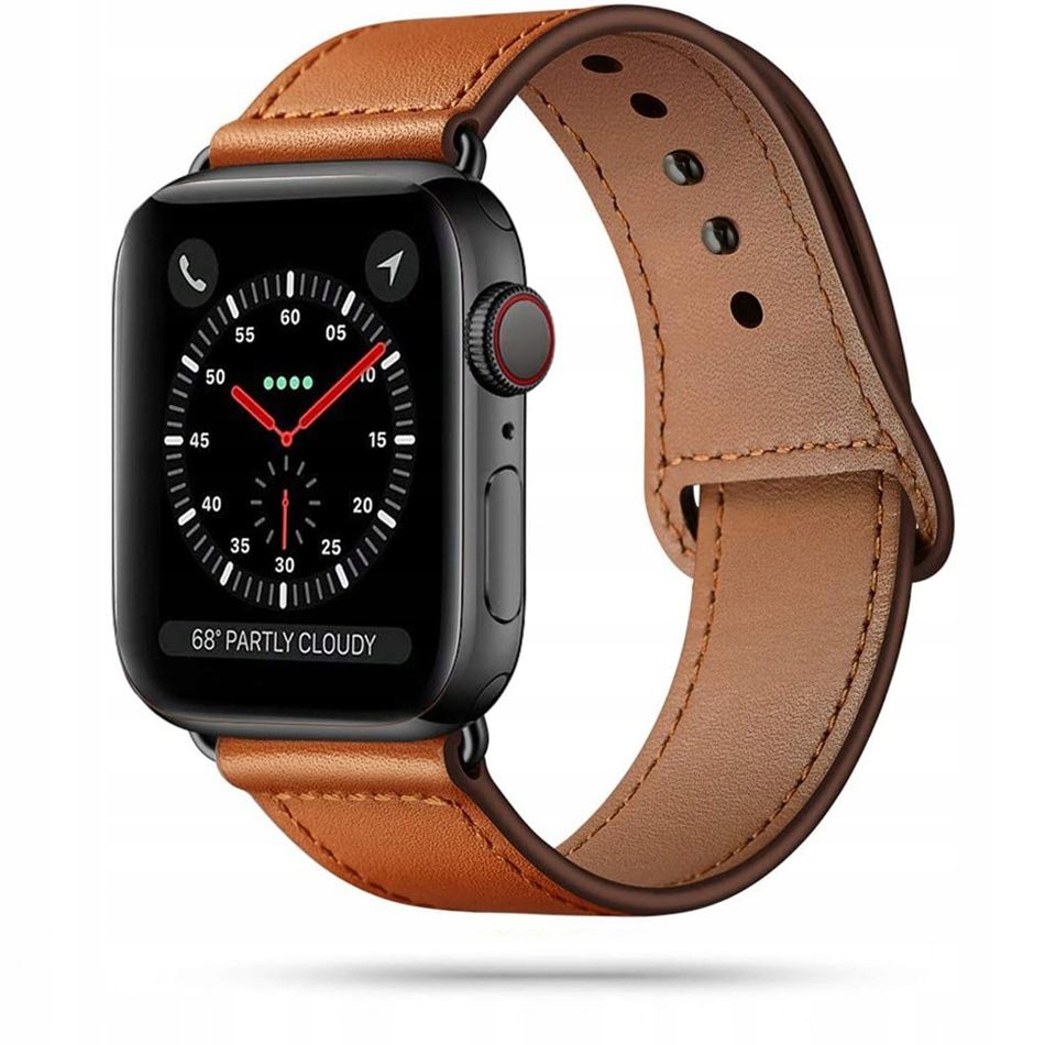 Tech- Protect Leatherfit Apple Watch 8 9 10 11 Se Ultra (44 45 46 49 mm)