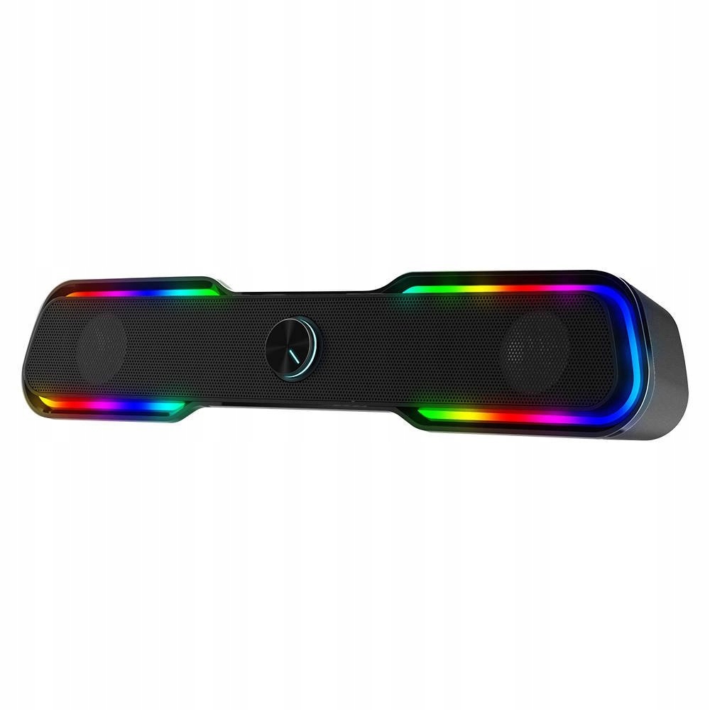 Sada reproduktorů Blitzwolf BW-GS1 černá Channel 2.0 Rgb podsvícení