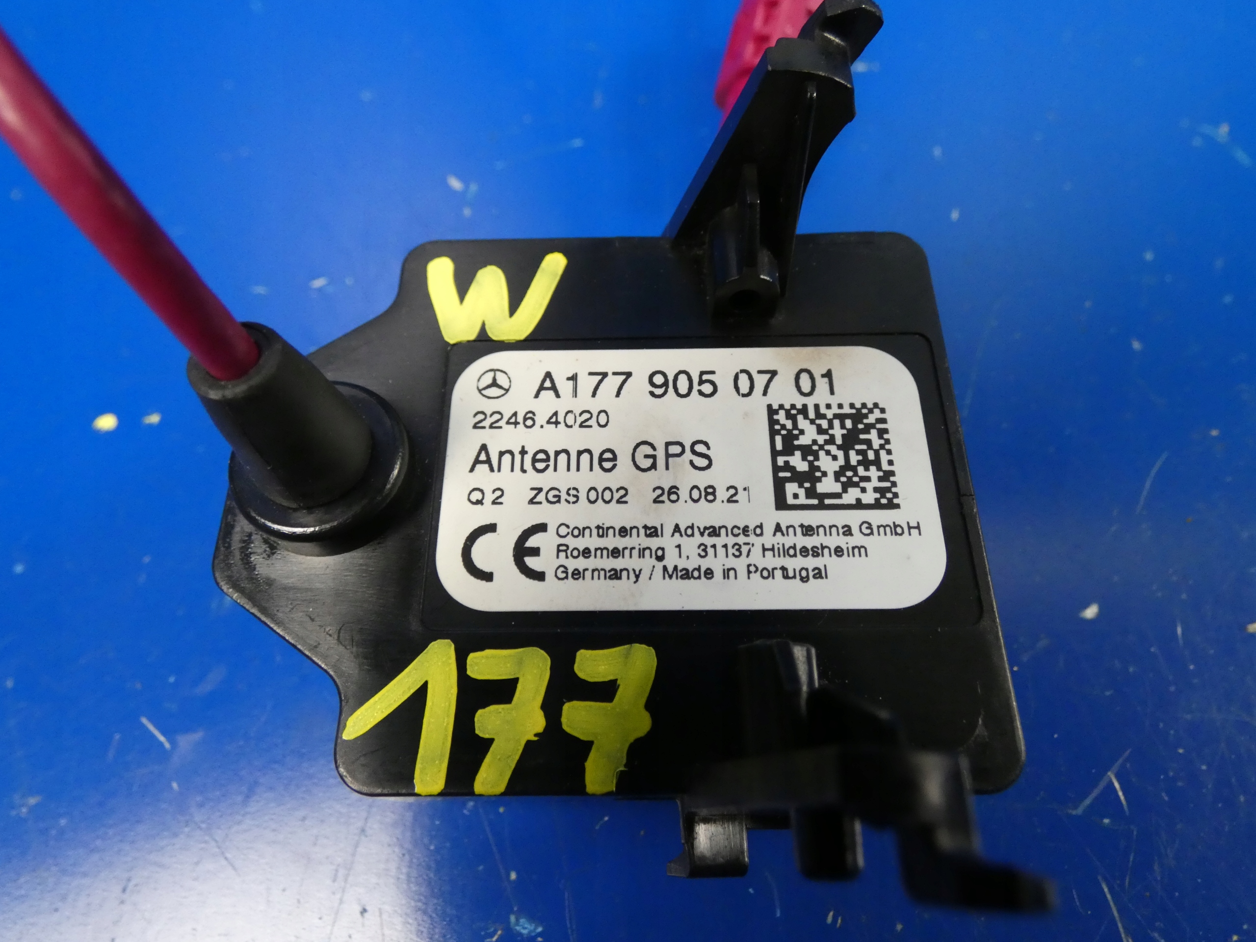 MERCEDES A W177 antenna modulo GPS