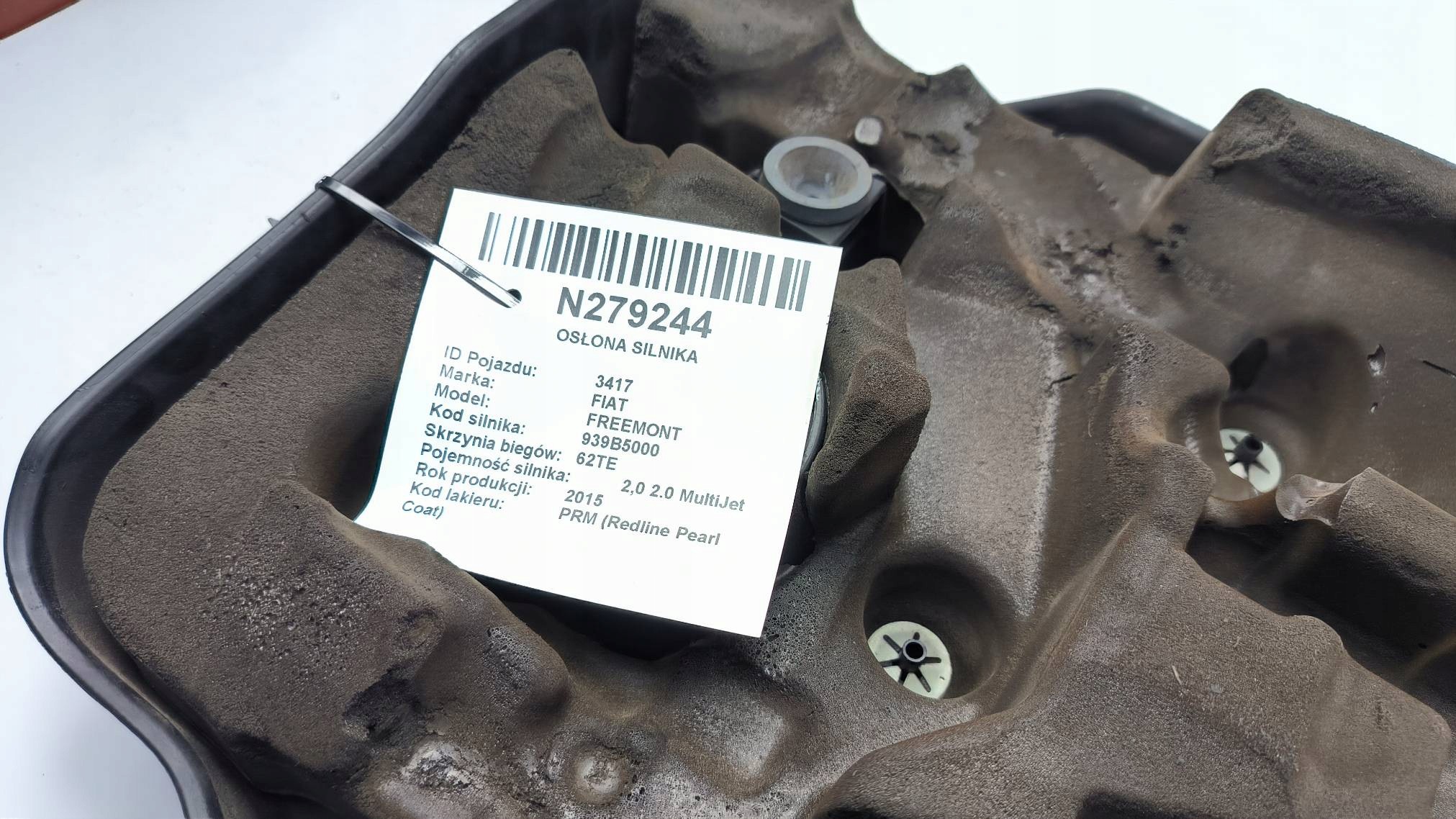motor cover 62541B FIAT FREEMONT