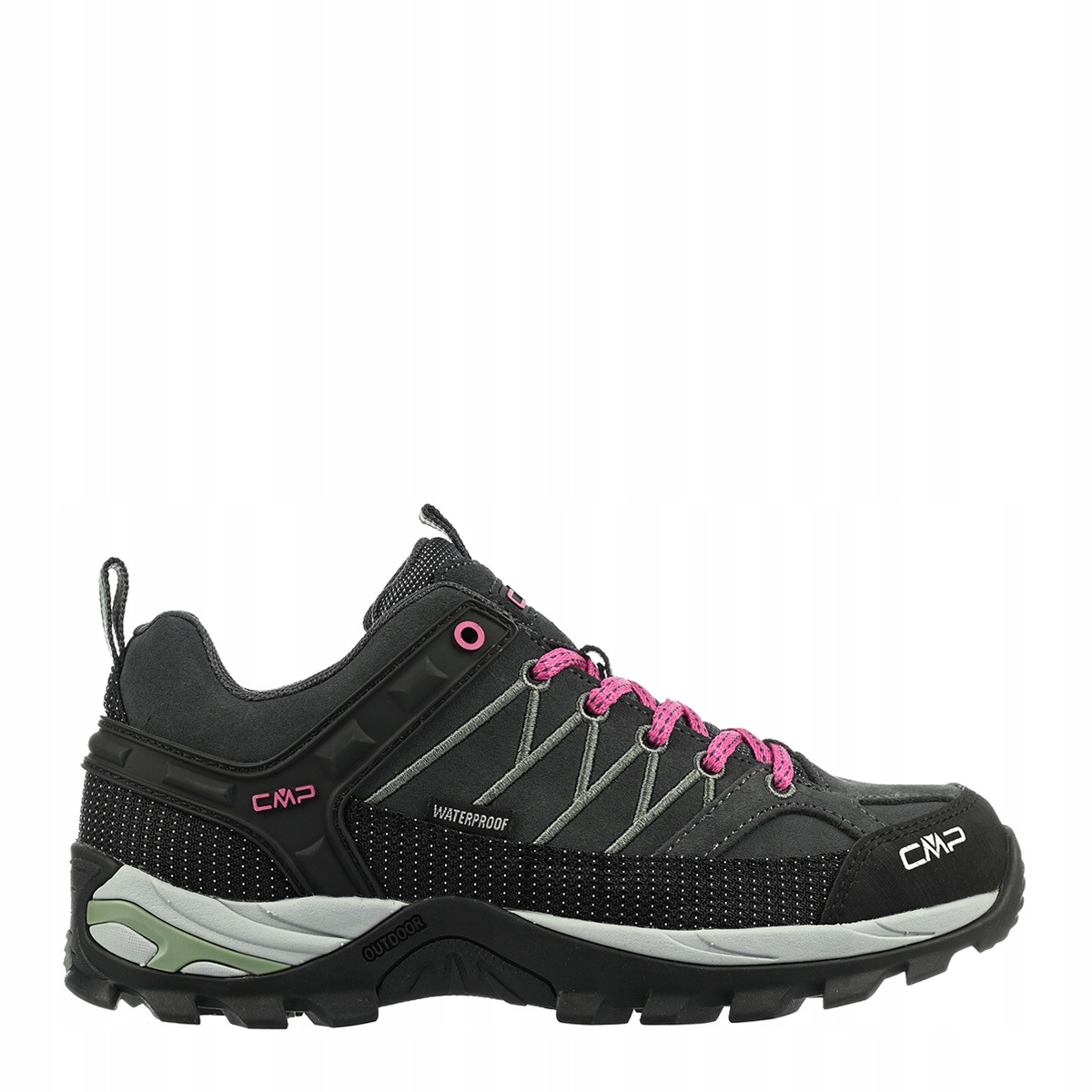 Buty trekkingowe damskie Cmp Rigel Low skóra wodoodporne szare 39