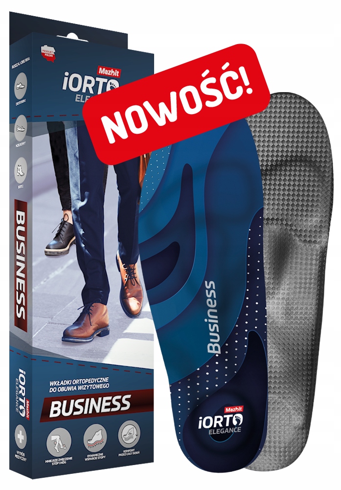 iORTO Elegance Vložky do bot Mazbit vel 39/40