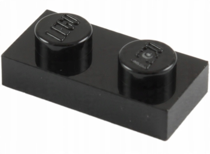 

00002N Lego 3023 302326 płytka 1x2 czarny 1szt