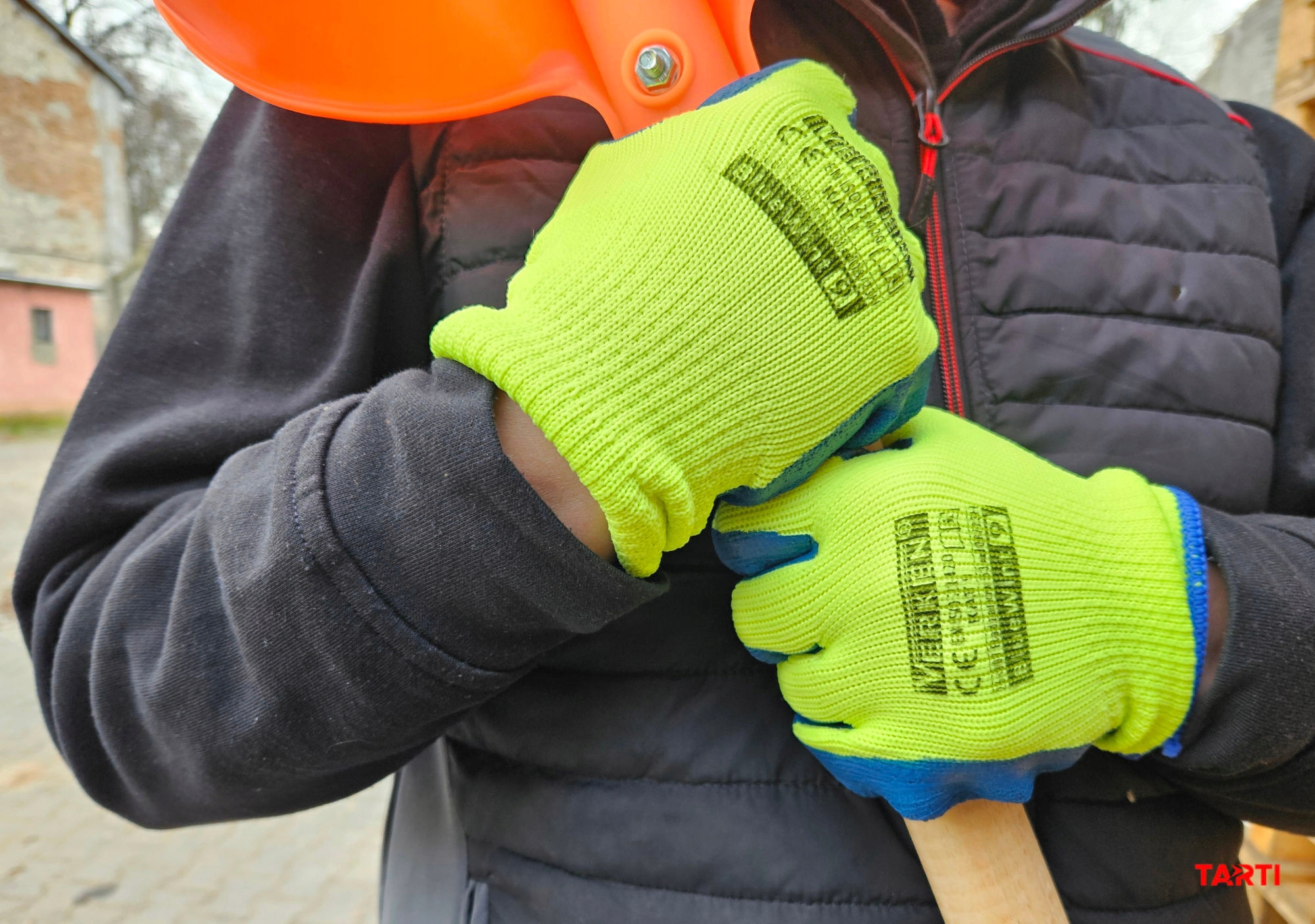 RĘKAWICE RĘKAWICZKI OGRODOWE DAMSKIE VERKEN FLORID KWIATKI 8- M Rozmiar M