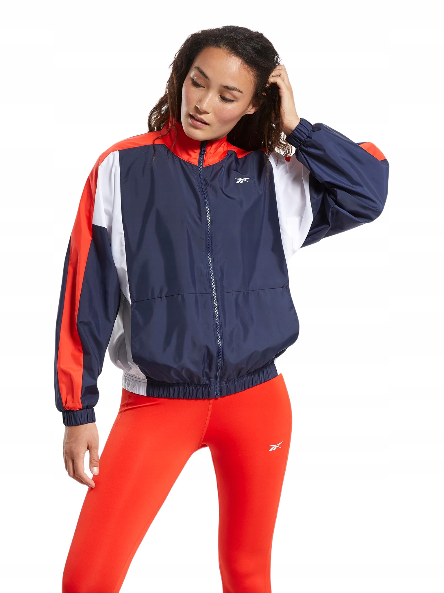 Kurtka do biegania Reebok Training Woven Linear Logo Jacket FU219223
