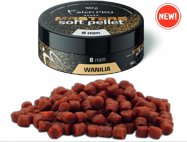 Match Pro Masters Soft Pellet Wanilia 8MM 50G