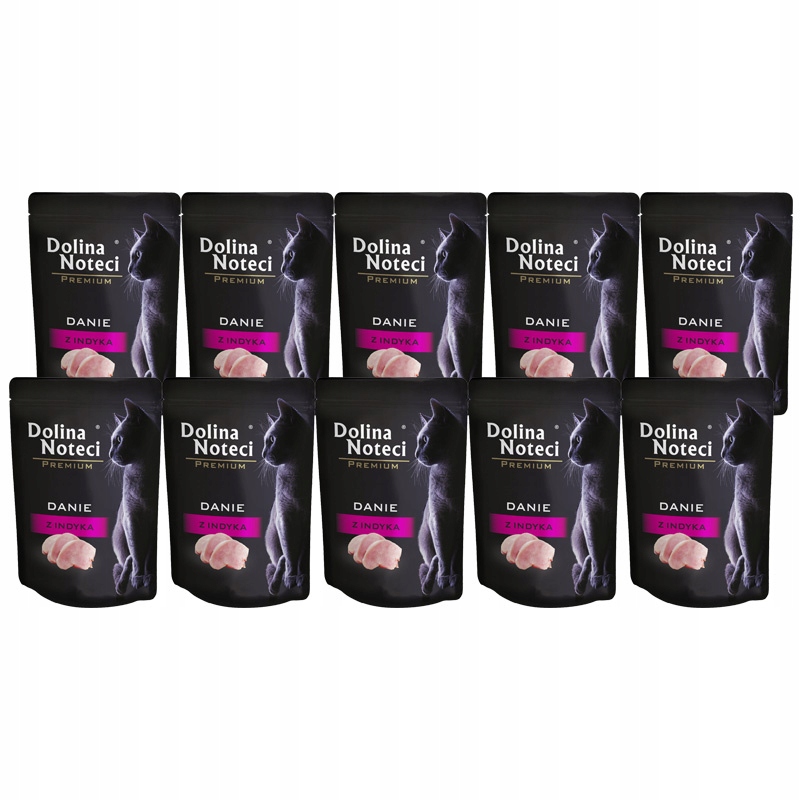Dolina Noteci Premium danie dla kota INDYK 10x 85g