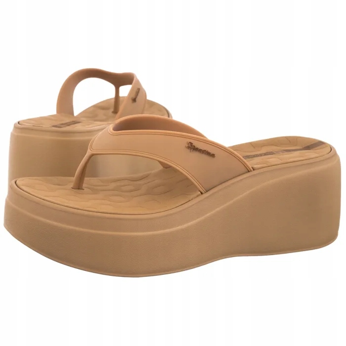 Dámské žabky na podpatku Ipanema Solaris 83787 Beige Béžová
