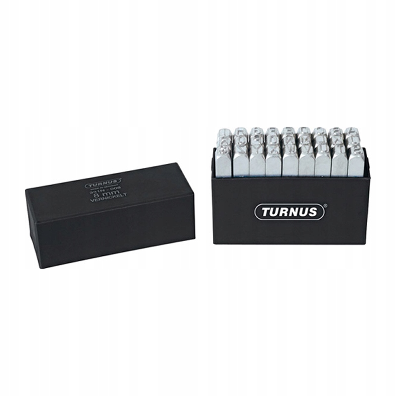 Turnus Sada písmen 27 diel Sh 12mm poniklované