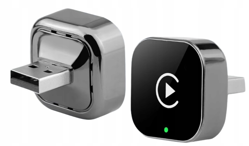 Bezprzewodowy adapter mini USB CarPlay do iPhone iOS Android Auto