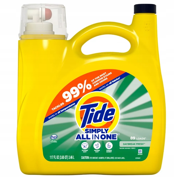 Tide Daybreak Fresh 3,46 l 89 prań Uniwersalny żel do prania tkanin