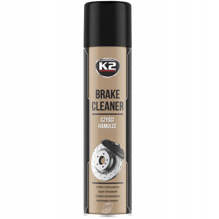 

K2 Brake Cleaner 600ML - Zmywacz Do Tarcz Hamulców