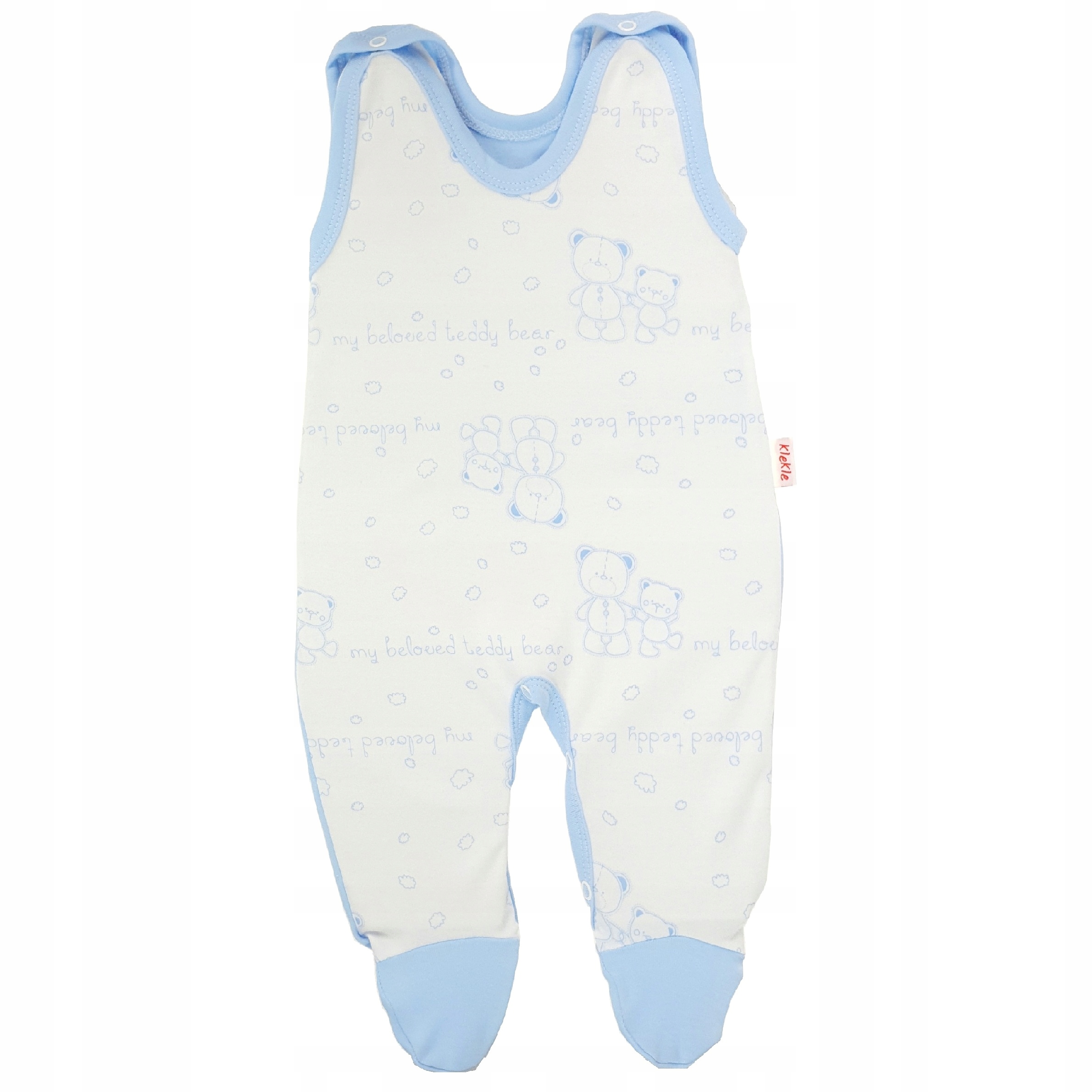 Urocze śpiochy niemowlęce Misie Niebieskie r.68