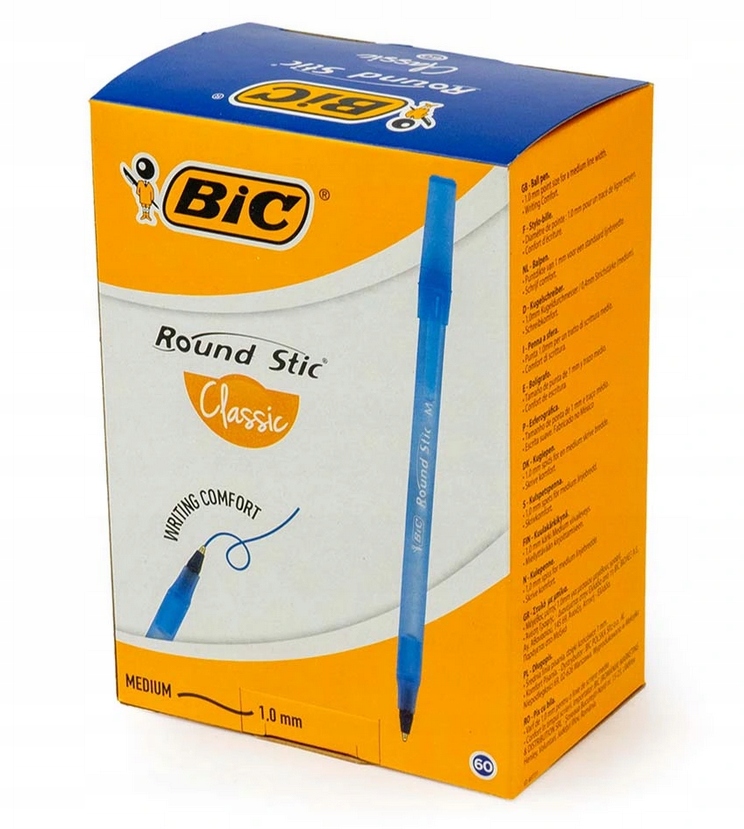 

Długopis Bic Round Stick niebieski 60 szt.