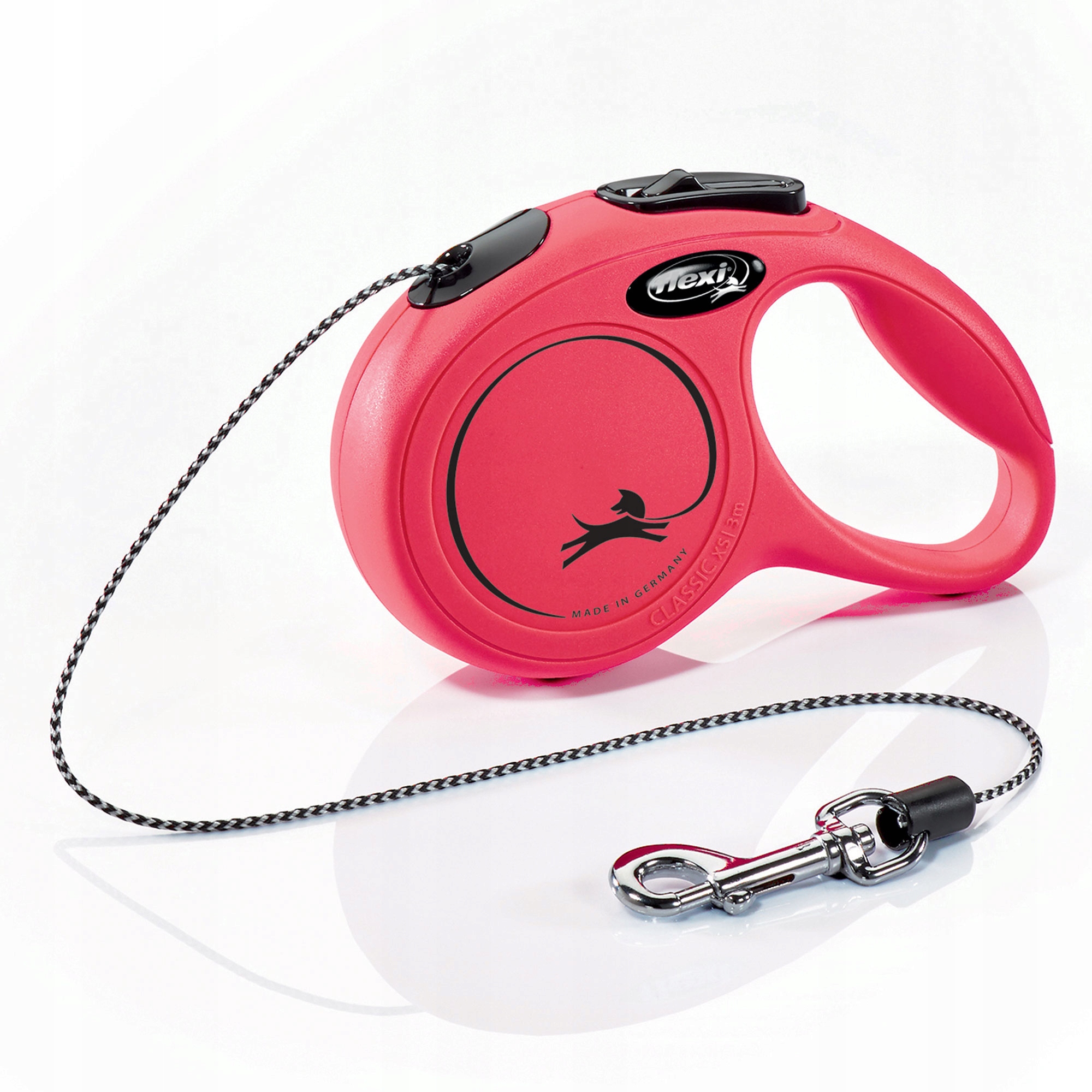 

Flexi New Classic Smycz linka Xs 3m czerwona do8kg