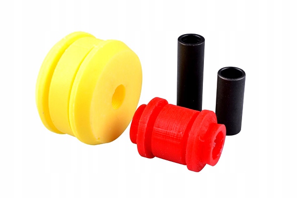 KOMPLET POLIURETANOWYCH TULEI ZAWIESZENIA 2SZT. WAHACZ PRZÓD L/P Producent części Tedgum