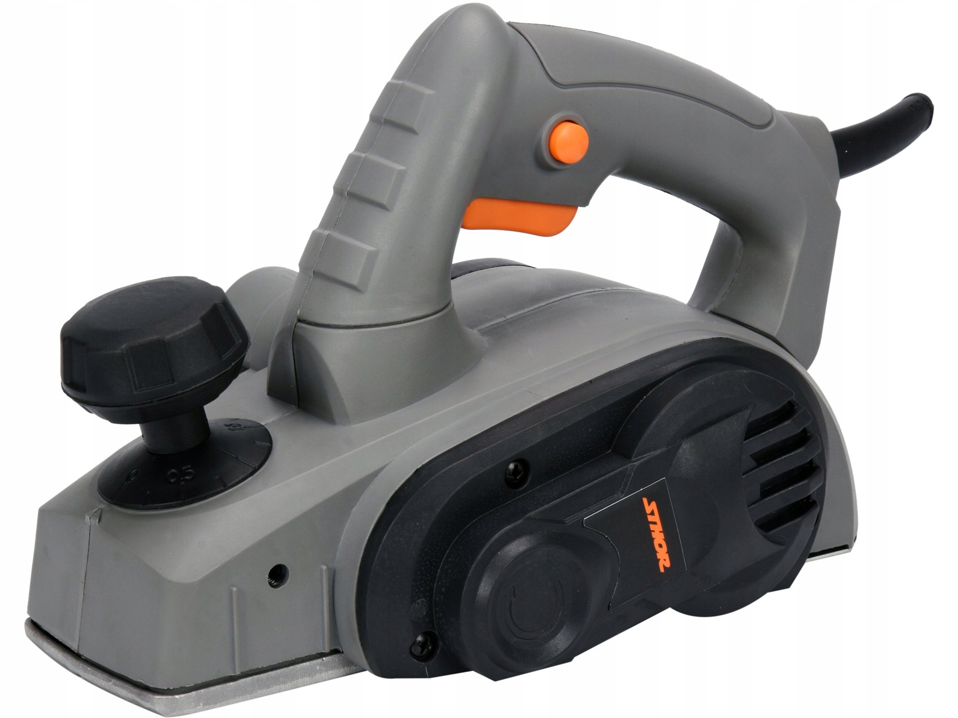 Elektrický Hoblík 600 W 16000 Ot/min 0-2 MM S Hrdlem Na Prach 82 MM Sthor