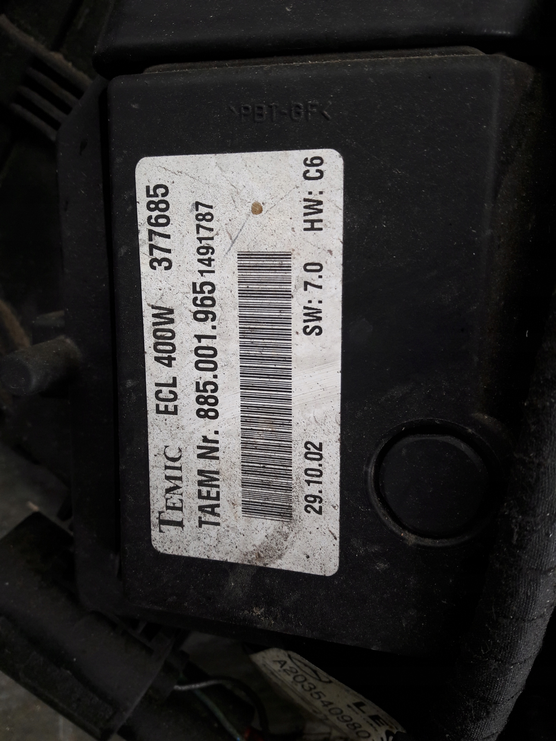 traversa di ferro Mercedes W203 LIFT
