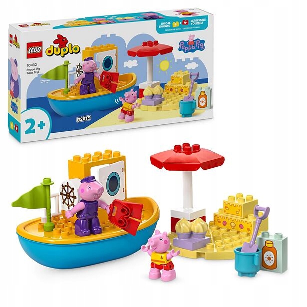 Lego Duplo 10432 Prasátko Peppa a výlet na loďce